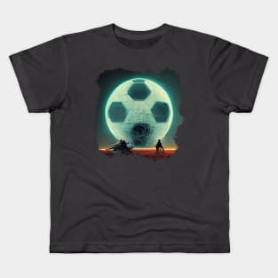 Futuristic Showdown Kids T-Shirt